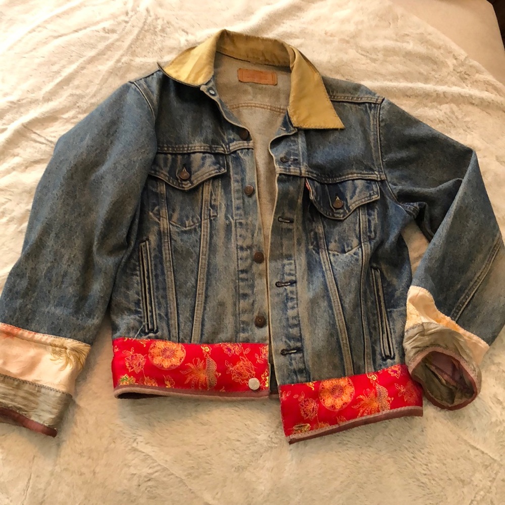 Bella Dahl Custom Vintage Levi's Denim Jacket
